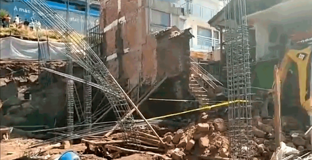 Joven obrero falleció en derrumbe de una construcción ilegal | El Objetivo