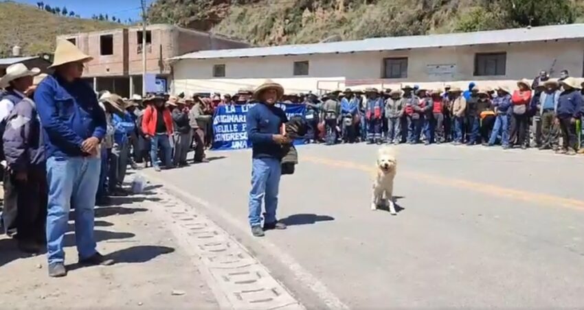 Cusco: pueblo de Velille se declara en paro seco contra la minera Las Bambas