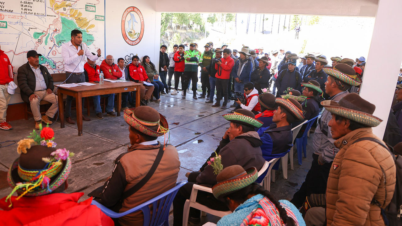 Ayacucho: comunidad de Quispillacta da ‘tregua’ al gobierno regional