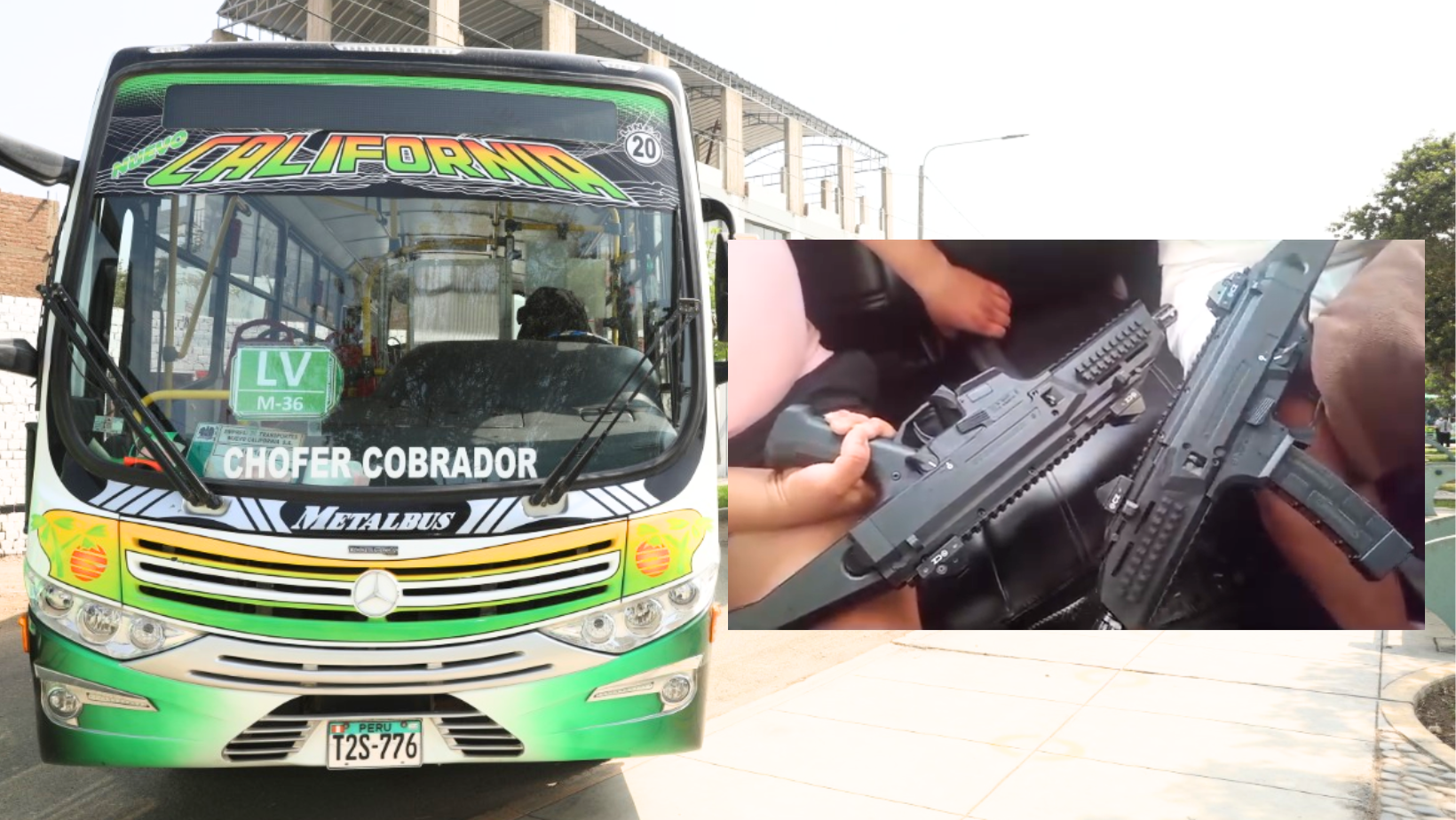 ¡Terror en Trujillo! Extorsionadores armados con fusiles amenazan de muerte a choferes de la E.T. Nuevo California
