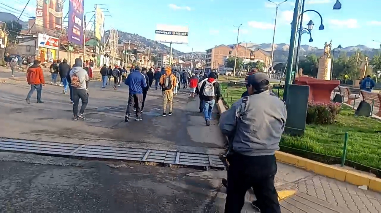 Cusco en paro total por demandas históricas: gasoducto, hospitales y aeropuerto de Chinchero