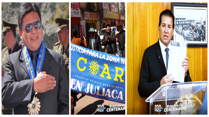 COAR: Agustín Luque, y Oscar Cáceres