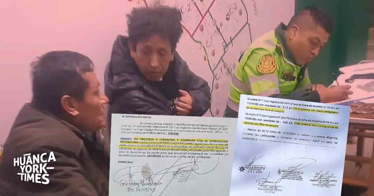 Detienen a fiscal anticorrupción por supuesto estado de ebriedad, pero análisis de sangre lo descarta