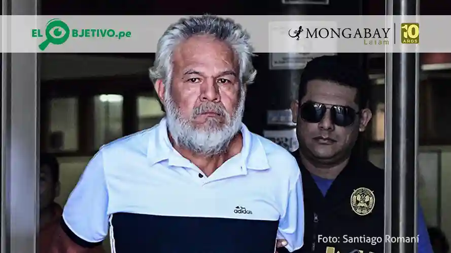 El empresario José Carlos Estrada Huayta detenido por la Policía Nacional de Perú. Foto: cortesía Santiago Romaní