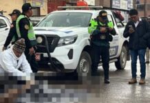 Juliaca: conductor muere atropellado mientras reparaba su combi y chofer responsable huye del lugar