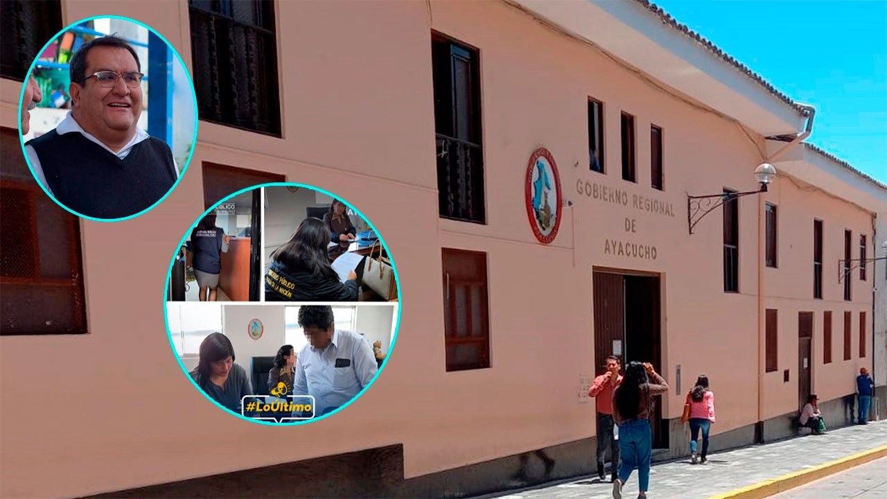 Por presunta compra irregular de terreno: Fiscalía Anticorrupción interviene oficinas del Gobierno Regional de Ayacucho